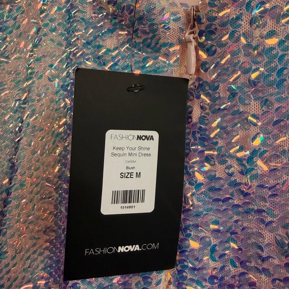 Fashion Nova Iridescent Mini Dress - Picture 4 of 4